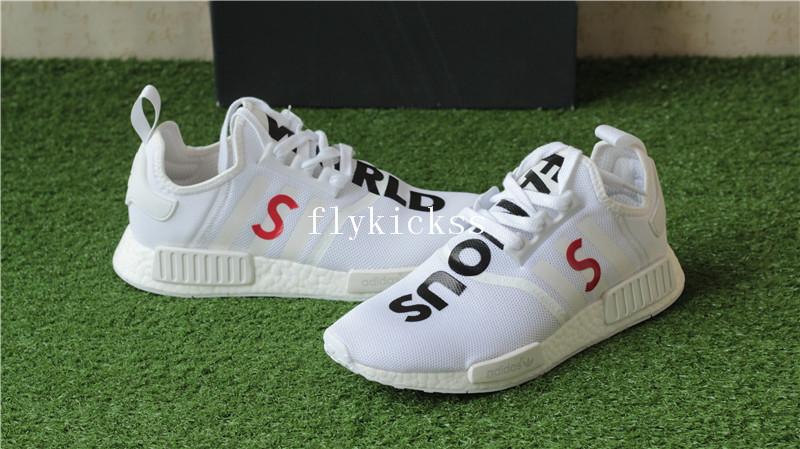 Real Boost Adidas NMD R1 Supreme World Famous